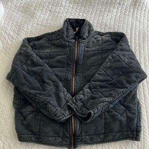 Free People quilted dolman coat